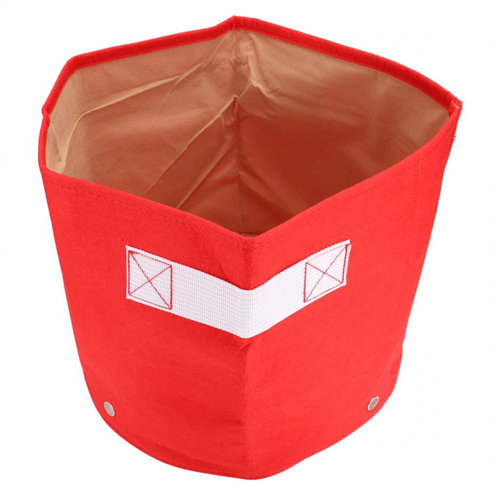 7 Gallon Red Garden Plant Grow Bag Vegetable Flower Pot Planter DIY Potato Garden Pot