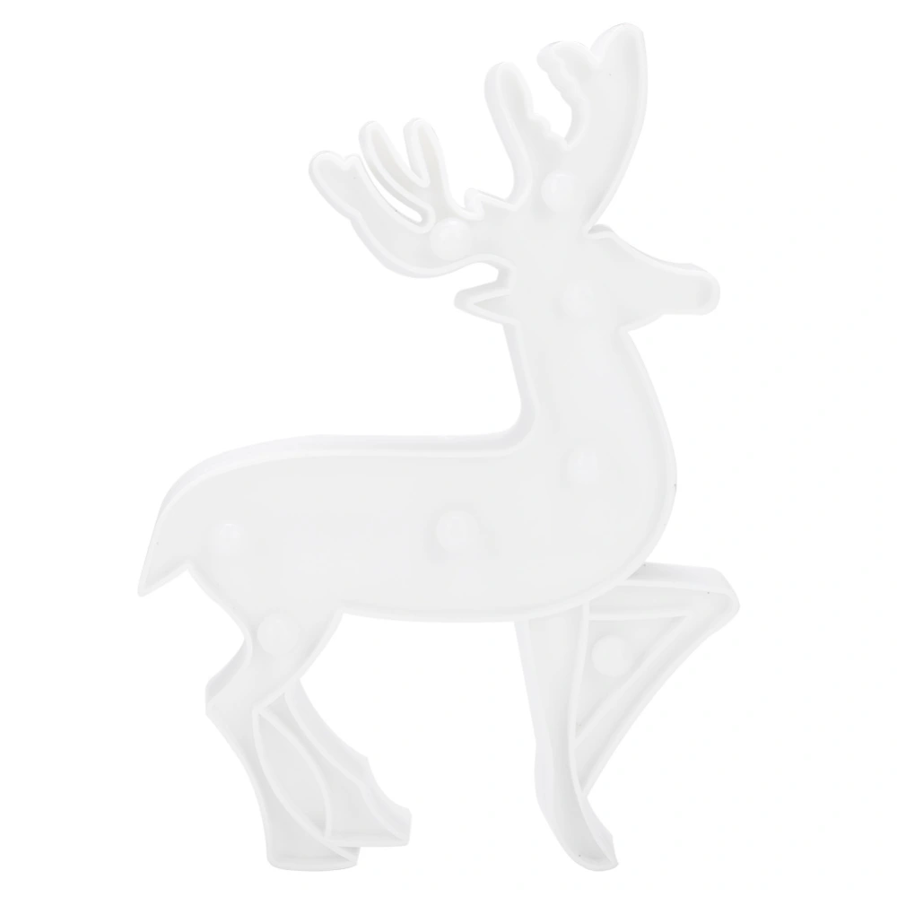 Christmas Cute Elk 3D Night Light LED Christmas Decorative Lamp for Home Decoration Gift