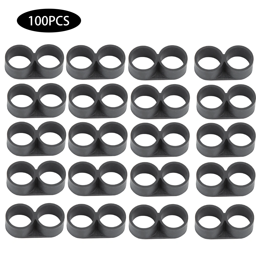 100Pcs Drip Irrigation Water Tube End Plug Fitting Irrigation Accessories for Garden16mm