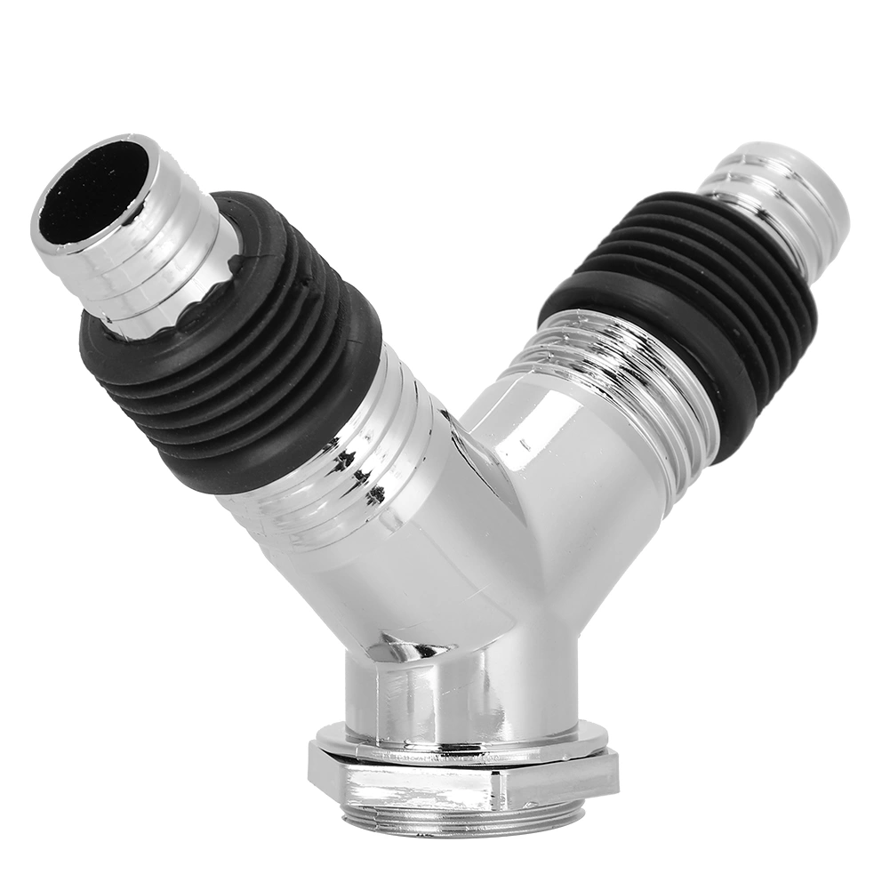 DualPurpose Y Pipe Connector Floor Drain Tee Joint Adapter Drain Sealing Tool for Washing Machine(Y Pipe Connector )