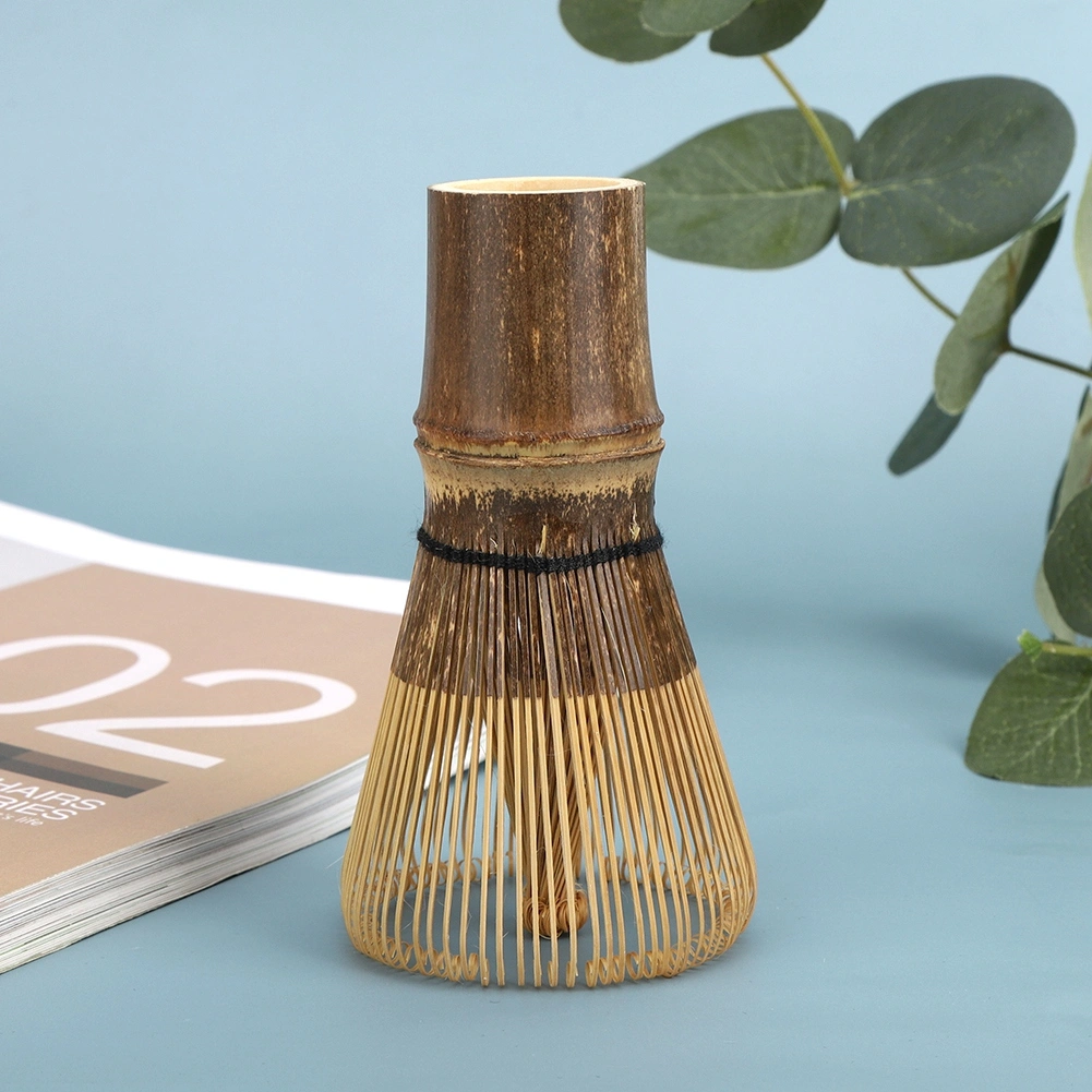 Bamboo Japanese Style Matcha Tea Whisk Brush Tea Accessories for Matcha Tea MakingBamboo 100 Prongs