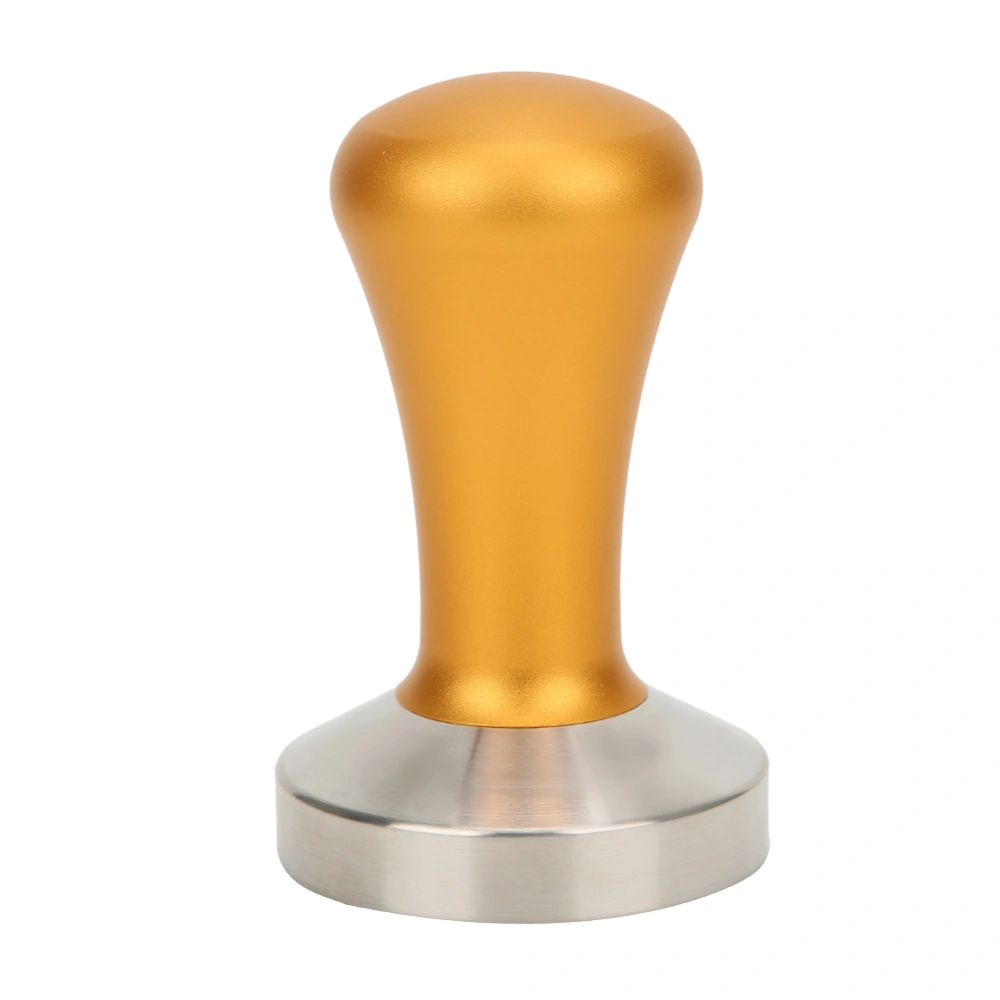 58mm Gold Detachable Coffee Tamper Stainless Steel Coffee Powder Pressing Tool Accessories