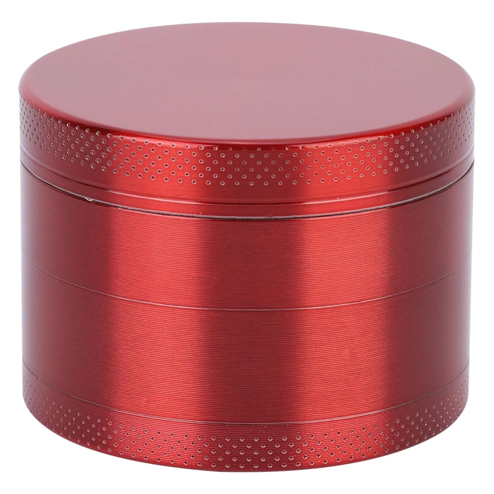 50mm Zinc Alloy Manual Herb Tobacco Grinder Muller Mill Smoke Crusher Smoking AccessoriesRed