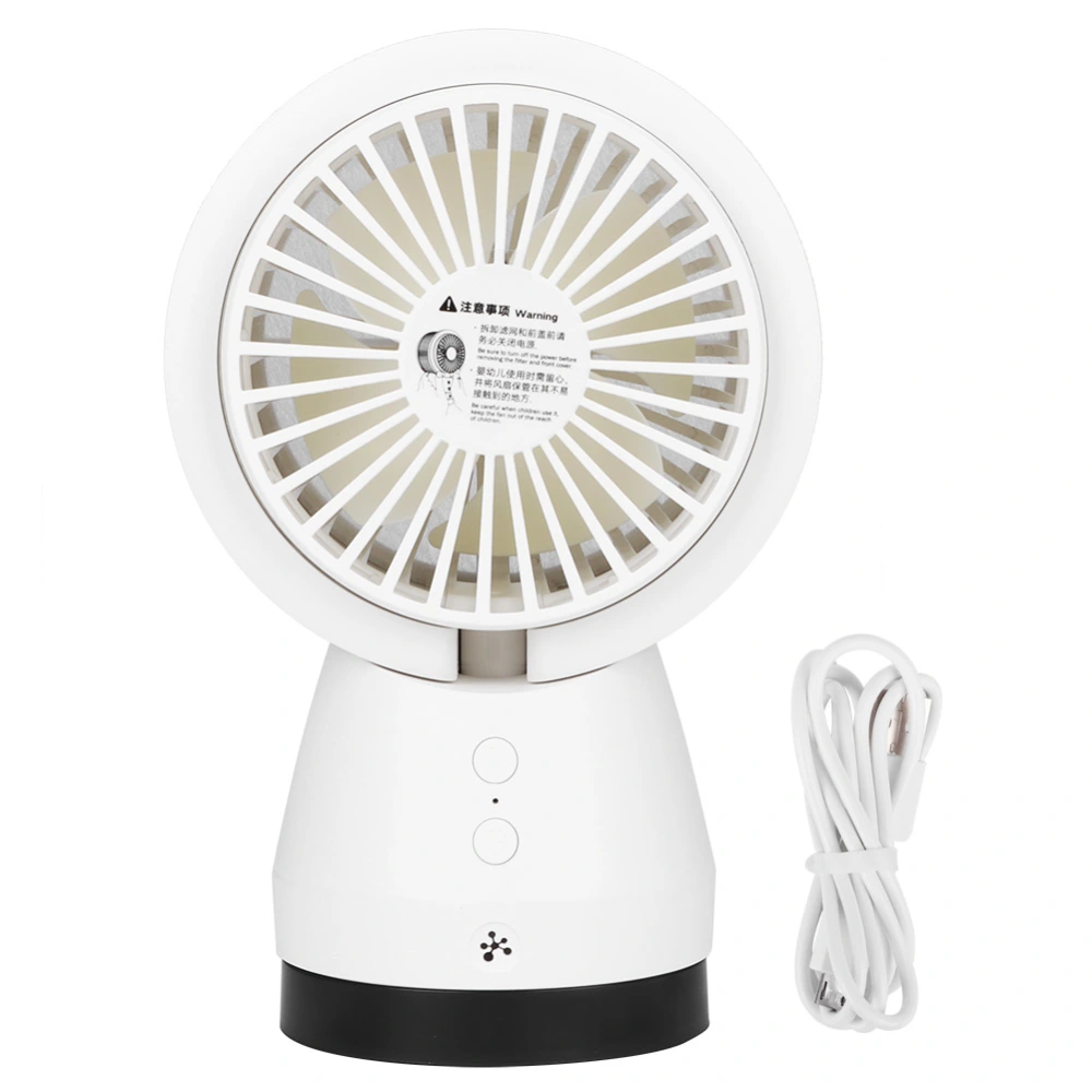 Electric Negative Ion Air Purification Fan Portable Filter Purification Fan USB Powered