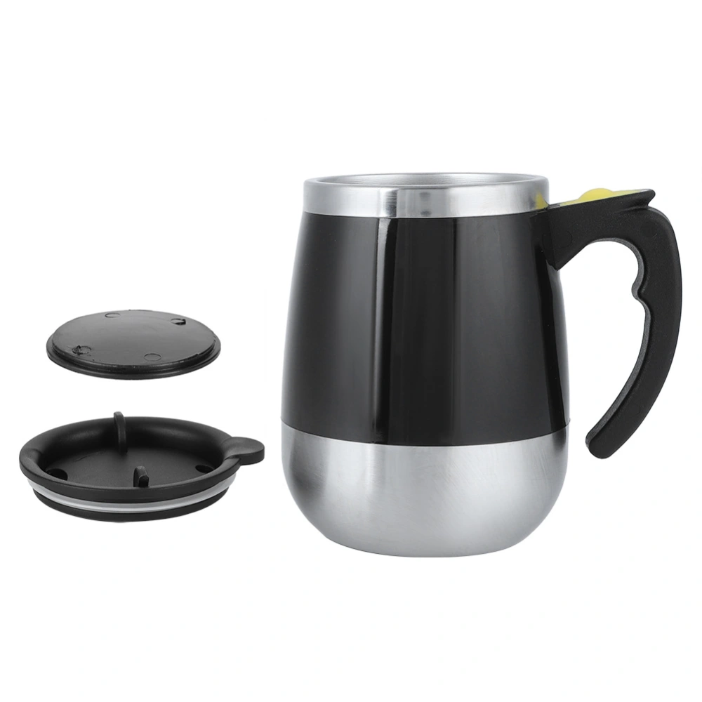 Stainless Steel Automatic Mixing Cup Portable Electric Self Stirring Milk Coffee Mug for Home Office