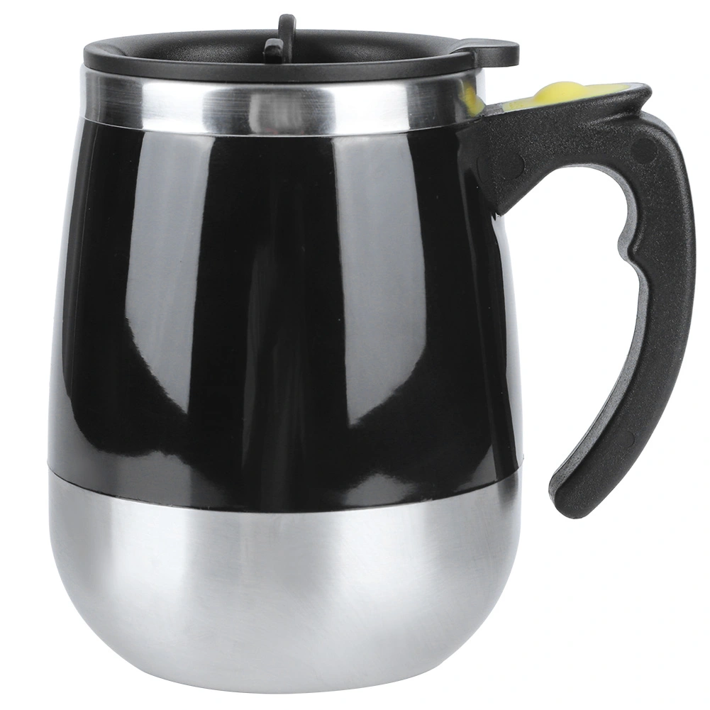 Stainless Steel Automatic Mixing Cup Portable Electric Self Stirring Milk Coffee Mug for Home Office