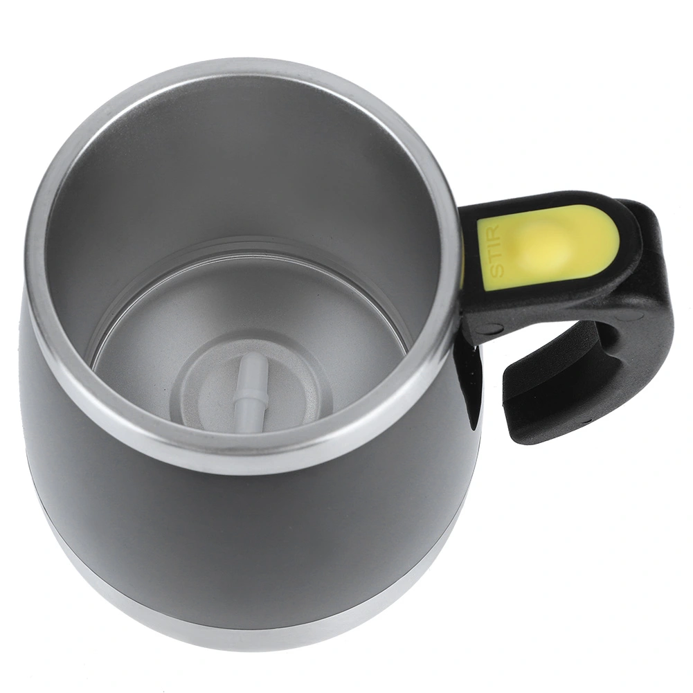 Stainless Steel Automatic Mixing Cup Portable Electric Self Stirring Milk Coffee Mug for Home Office