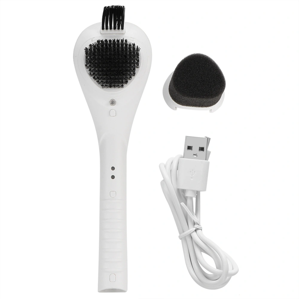 MultiFunctional USB Rechargeable Ultrasonic Electric Shoe Brushing Device 2Speed Adjustment