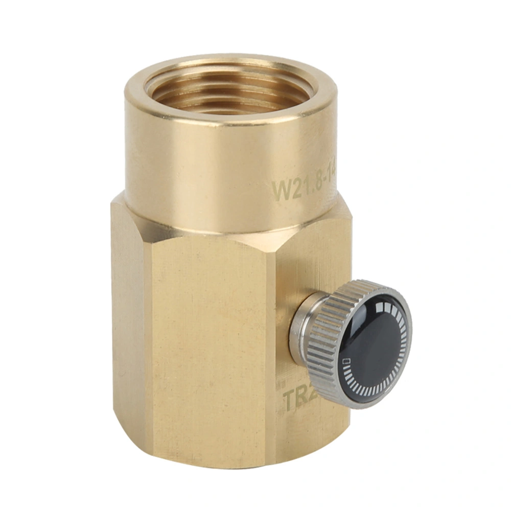 Mini Brass Filling G1-2 to W21.8-14 Soda Water Valve Adapter for SodaStream