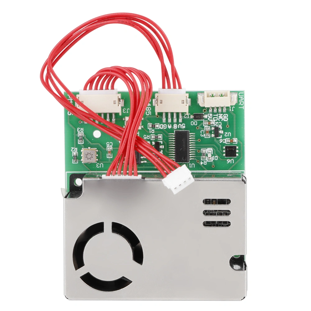 6in 1 Detector Air Dust Sensor Module Smoke Particle Sensor with Cable for Measuring PM2.5 Air Purifier