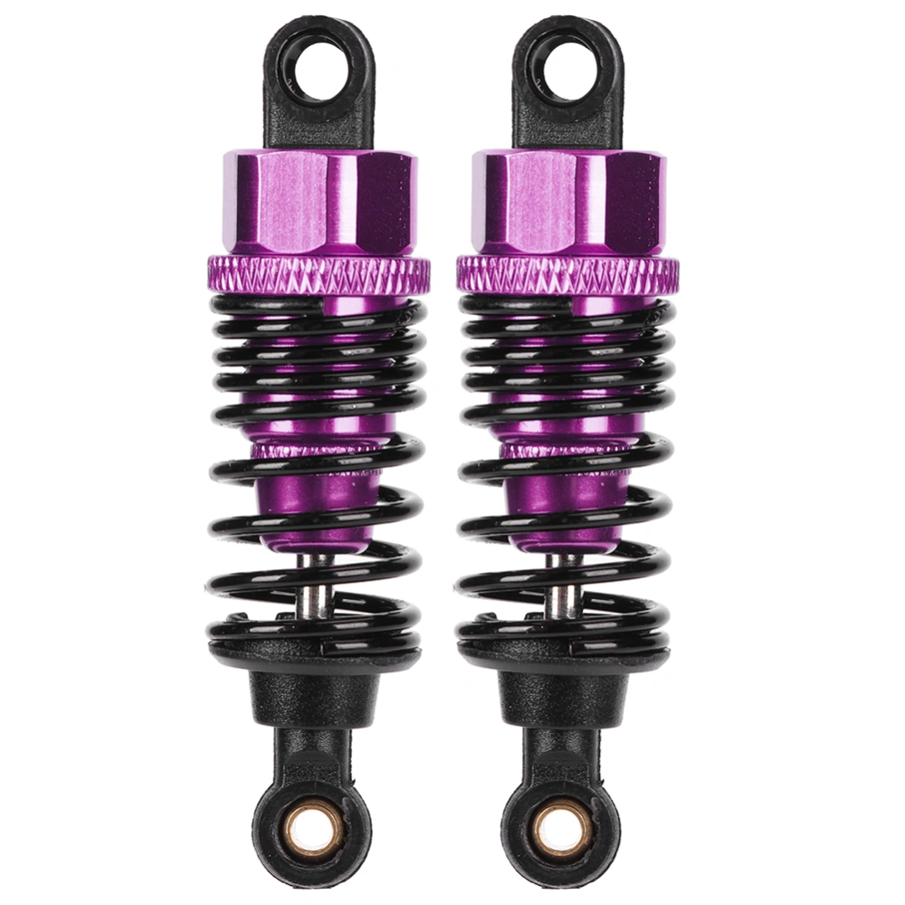 2pcs Shock Struts Damper Fit for HSP 94101 / 94102 / 94103 / 94122 / 94123 1/10 RC CarPurple