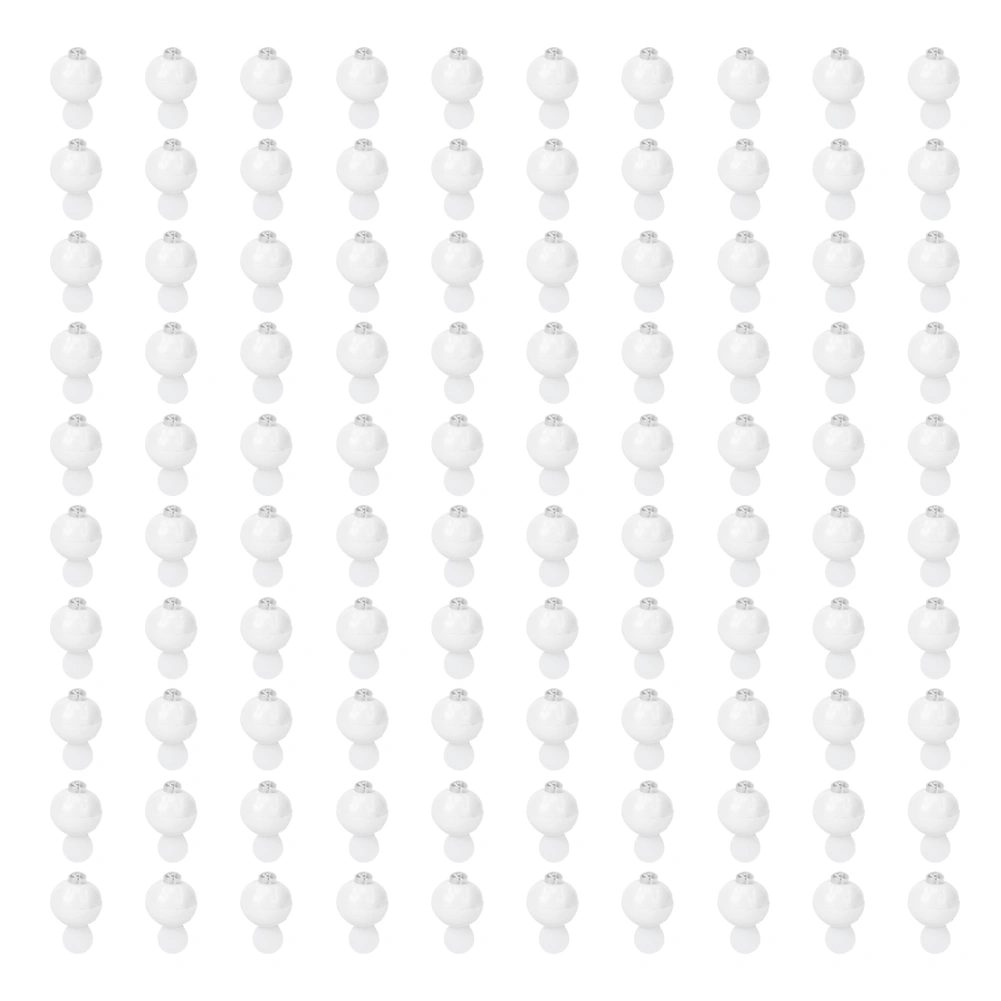 100Pcs Mini Round LED Balloon Lights Ball Lamps Christmas Wedding Party Home DecorationColorful