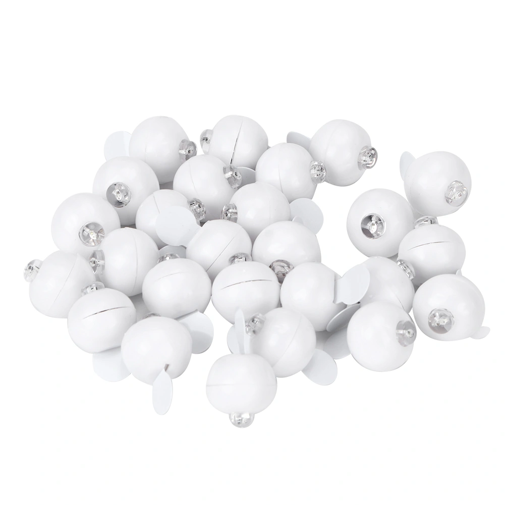 100Pcs Mini Round LED Balloon Lights Ball Lamps Christmas Wedding Party Home DecorationColorful