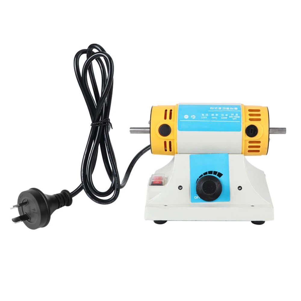 Multifunction Electric Polishing Burnishing Machine Sander Jade Carving Wood Grinding MachineAU Plug 220V