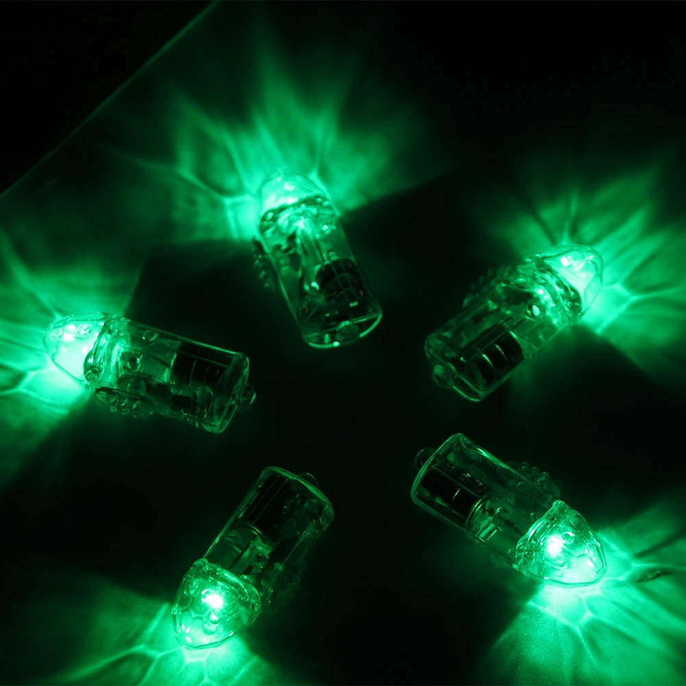 100Pcs Lovely Shape LED Balloon Light Paper Lantern Lamp Home Party Wedding Light DecorGreen