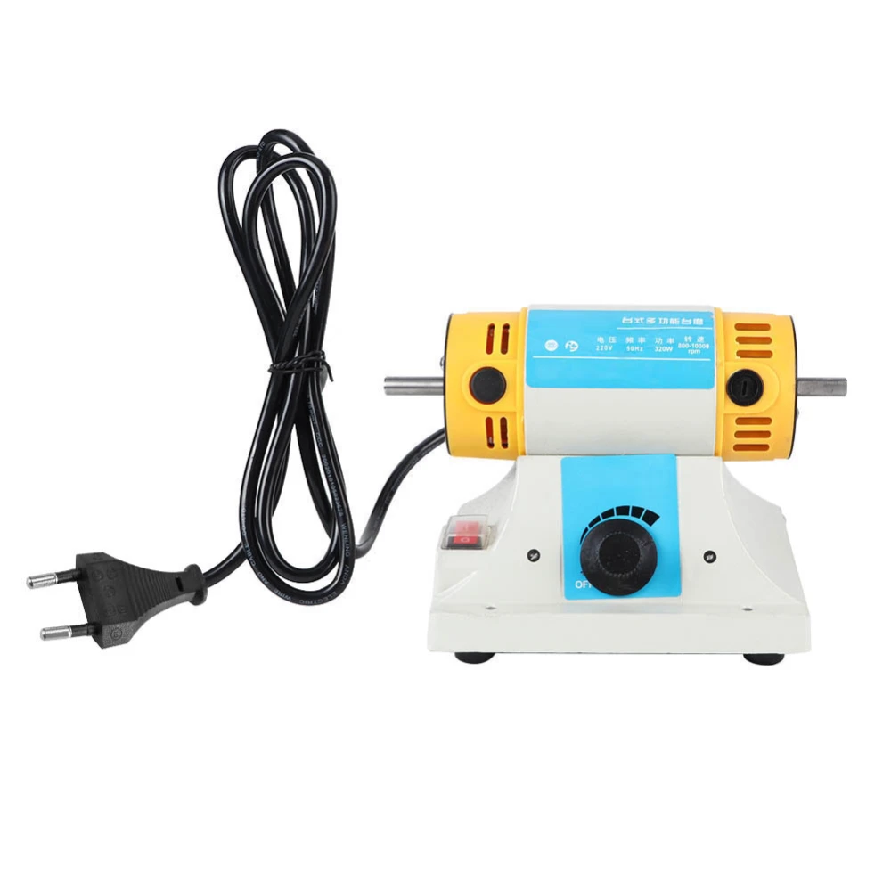 Multifunction Electric Polishing Burnishing Machine Sander Jade Carving Wood Grinding MachineEU Plug 220V