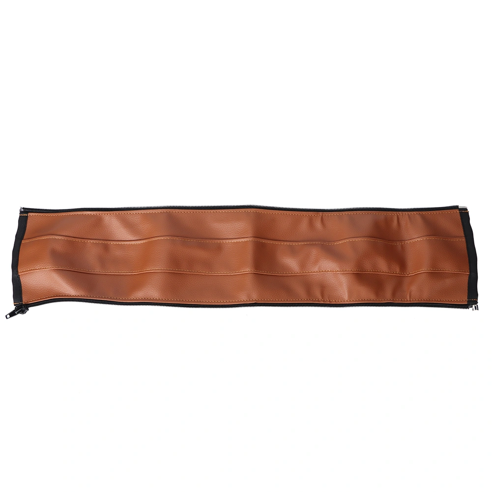 Washable Removable Soft Baby Stroller Armrest Grip Handle Cover Stroller AccessoriesBrown