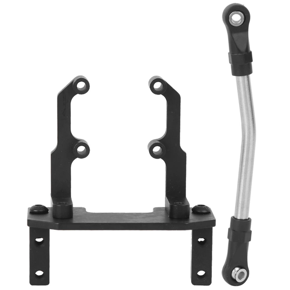 Metal Servo Mounting Bracket with Tie Rod RC Car Part for AXIAL SCX10 II 90046 1/10 RC Car