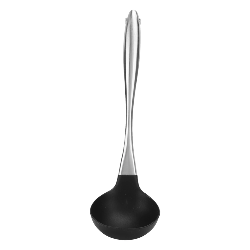 Stainless Steel Handle Silicone Cooking Spoon Scoop Soup Ladle Kitchenware Kitchen Tool