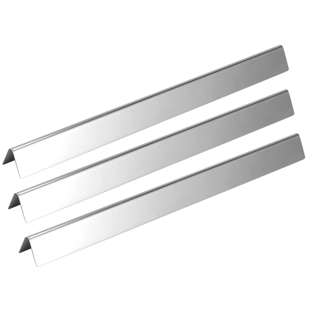 3Pcs Stainless Steel Gas Grill Heat Plate BBQ Heat Tents Fit for Weber/Spirit Series