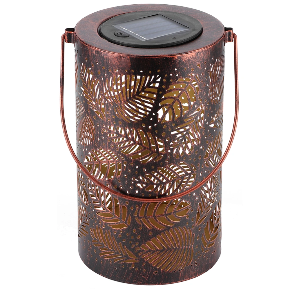 Outdoor Solar Lanterns Hanging Lights HollowedOut Courtyard Lamp Decorative for Garden Backyard