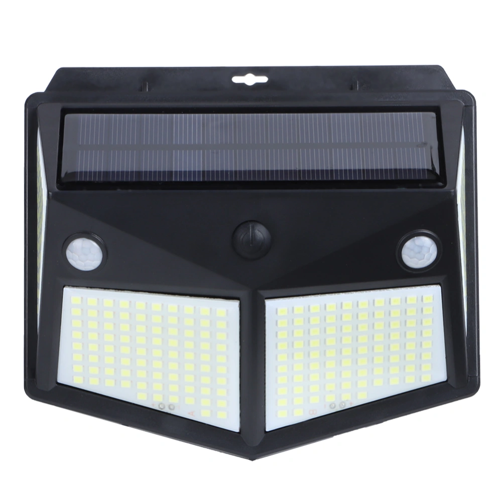 Outdoor 260LED Solar Energy Automatic Induction Wall Light for Garden Courtyard Stairs