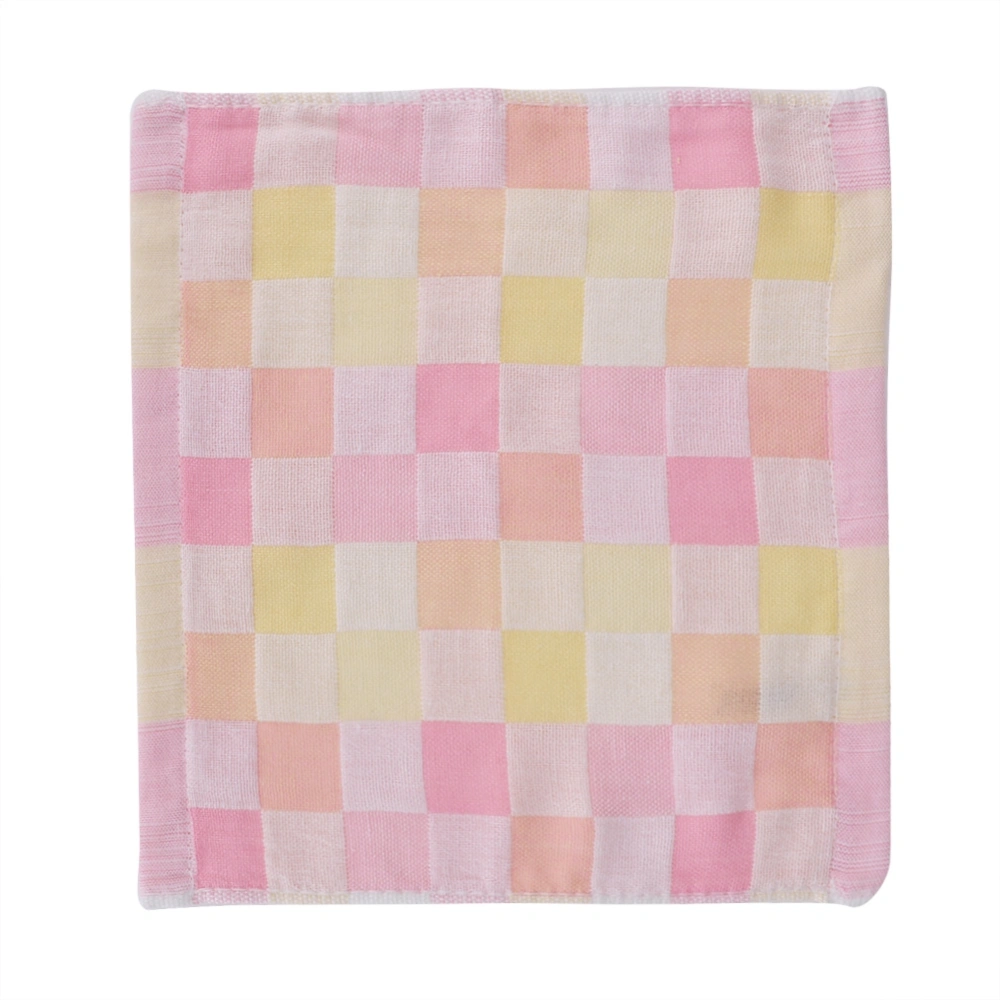 100% Cotton Super Soft Absorbent Towels Saliva Towel Nursing Washcloth Handkerchief Baby Pink