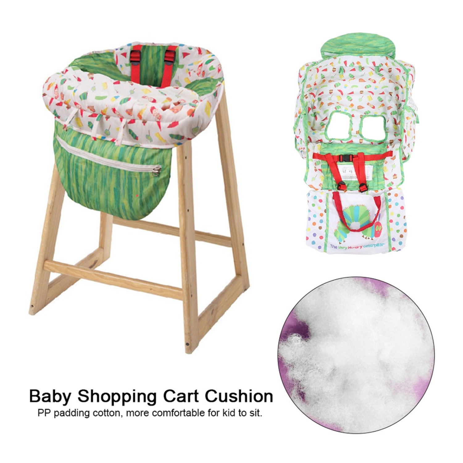 Baby Shopping Cart Cushion Children Trolley Seats Protection Covers Travel Bag Protector