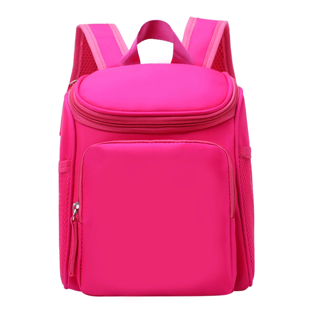 Fashionable Cute Cartoon KT Cat Kindergarten Kids Schoolbag Children Backpack (Rose Red)