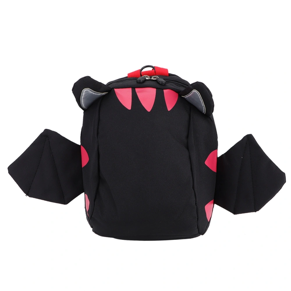 Children School Bag Korean Little Devil Pattern Kindergarten Baby Backpack Black