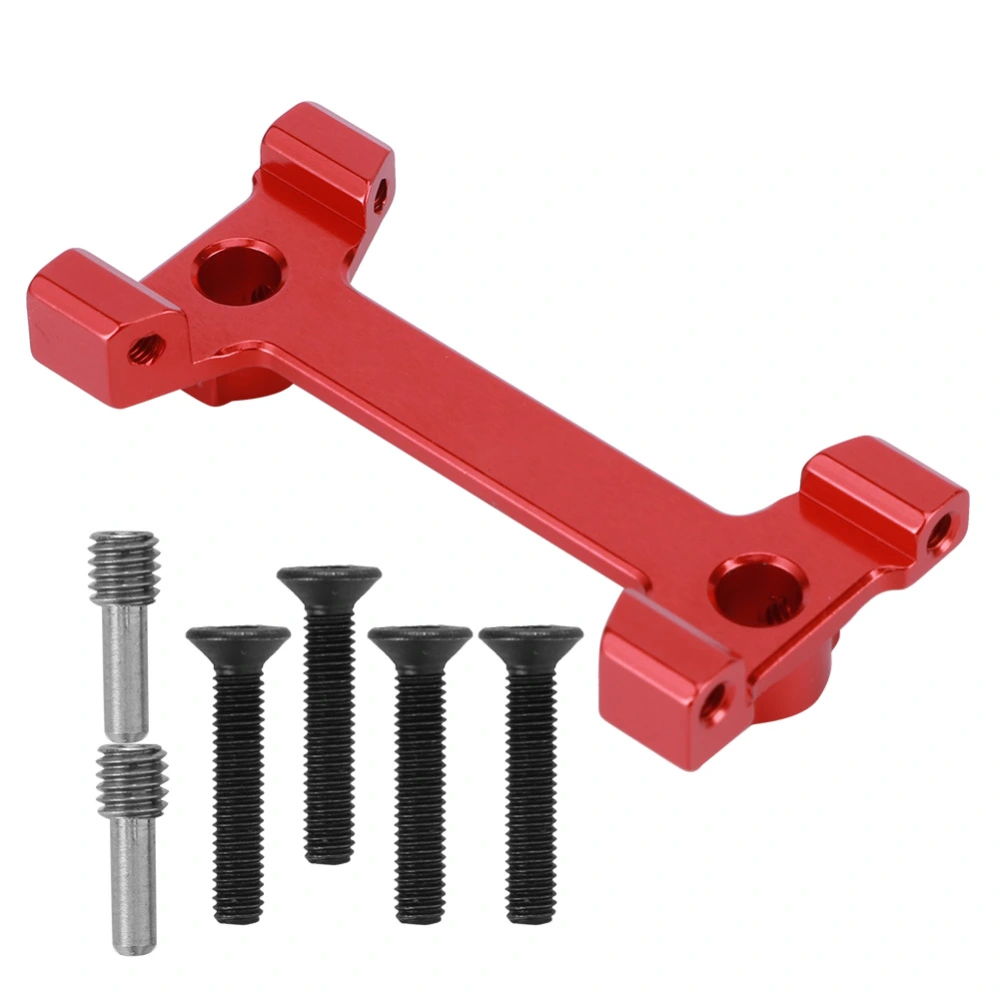 Rear Suspension Bracket Shock Absorbers Mount Fit for Axial SCX10 III AX103007 1/10 RC CarRed