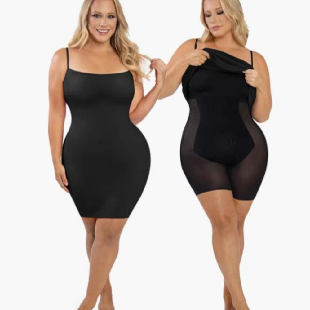 Women's Simple All-match One-piece Vest Body Shaping Dress