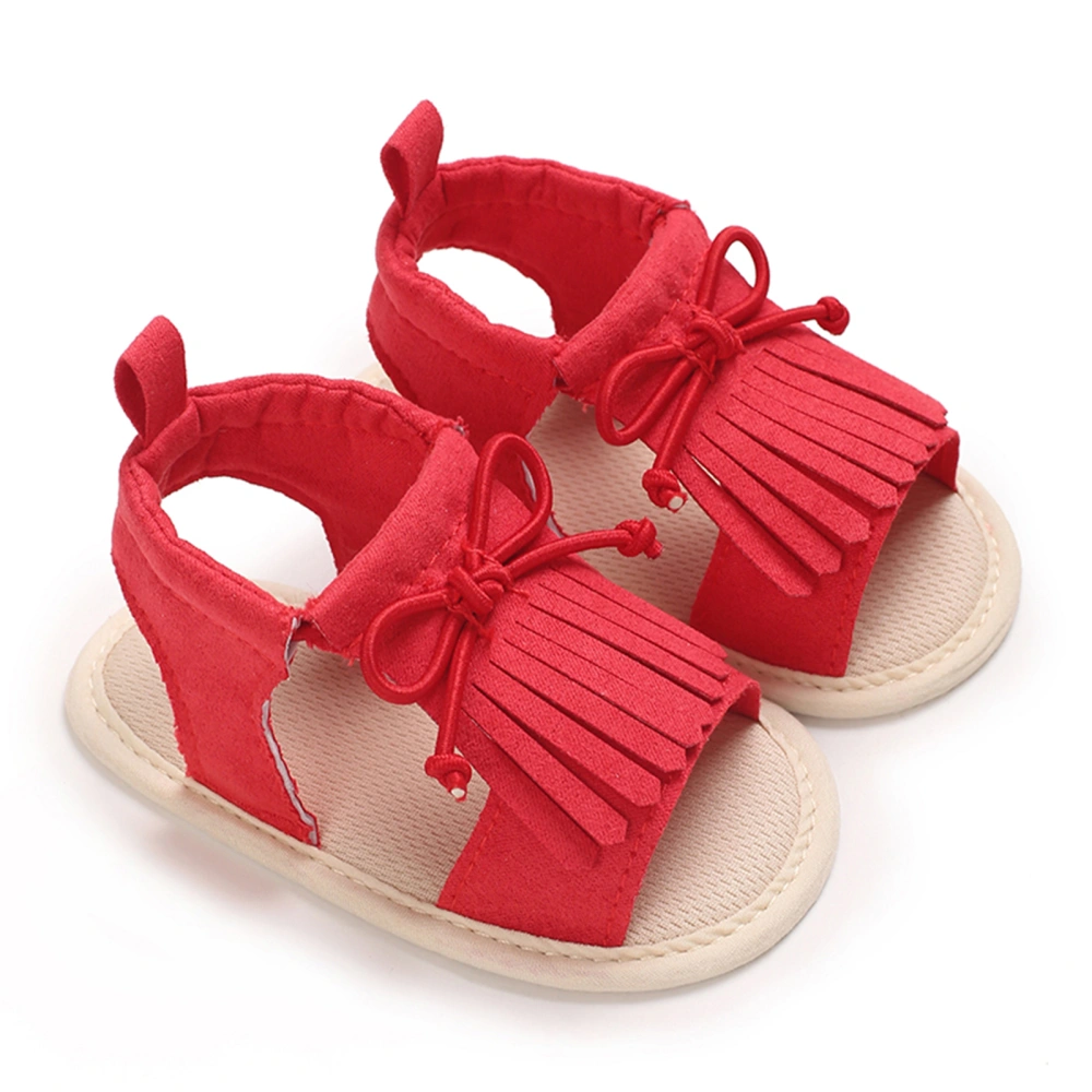 Baby Girl Sandals 3D Bow Tassel Open Toe Princess Shoes for Summer