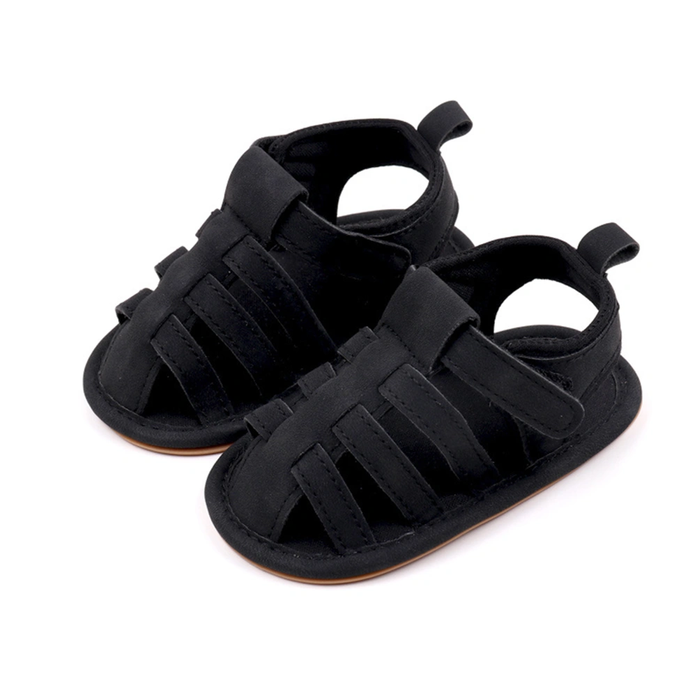 Baby Boys Girls Sandals Closed Toe Crib Shoes First Walking Shoes