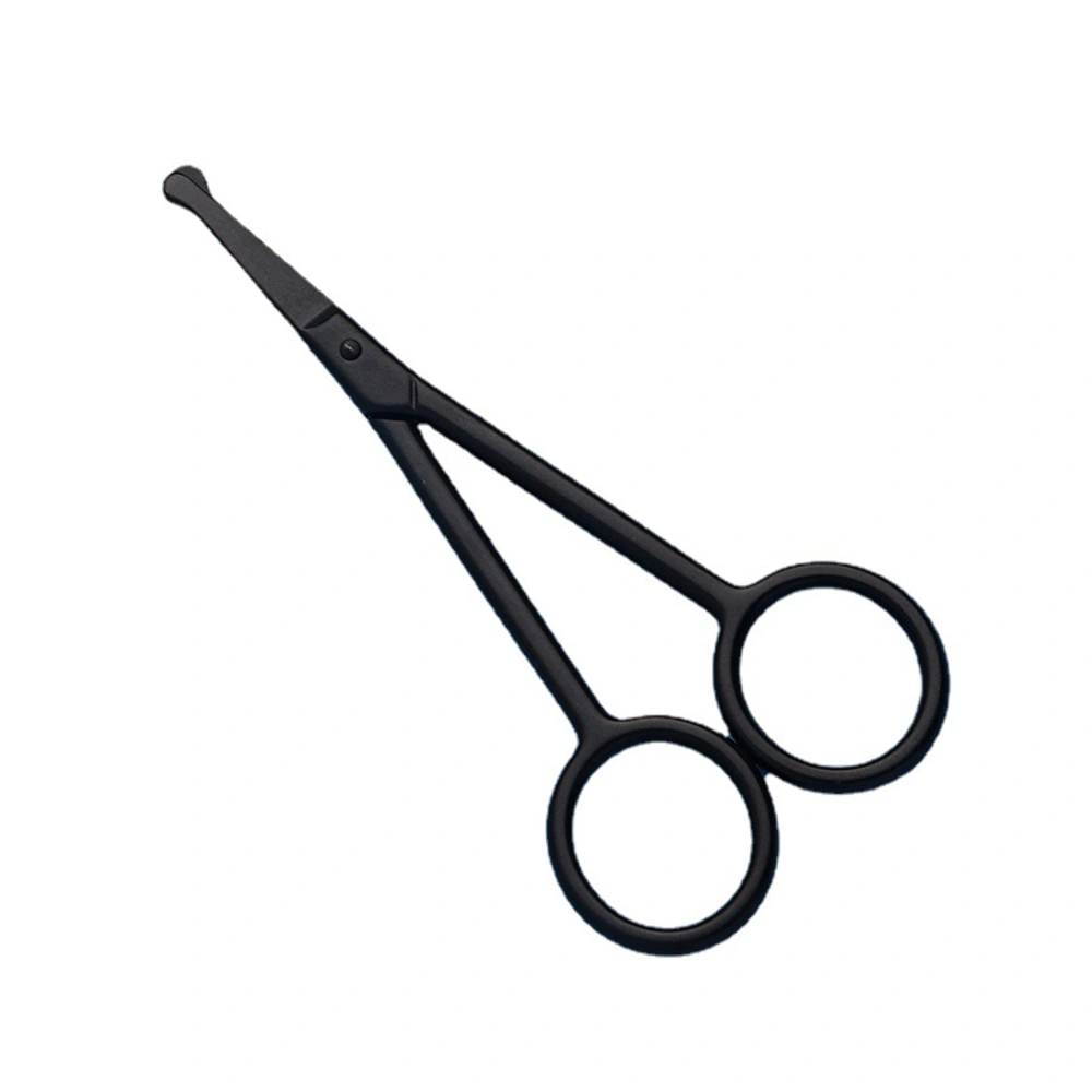 Nose Hair Scissors with Rounded Tip for Women Men Trimming Facial Hair