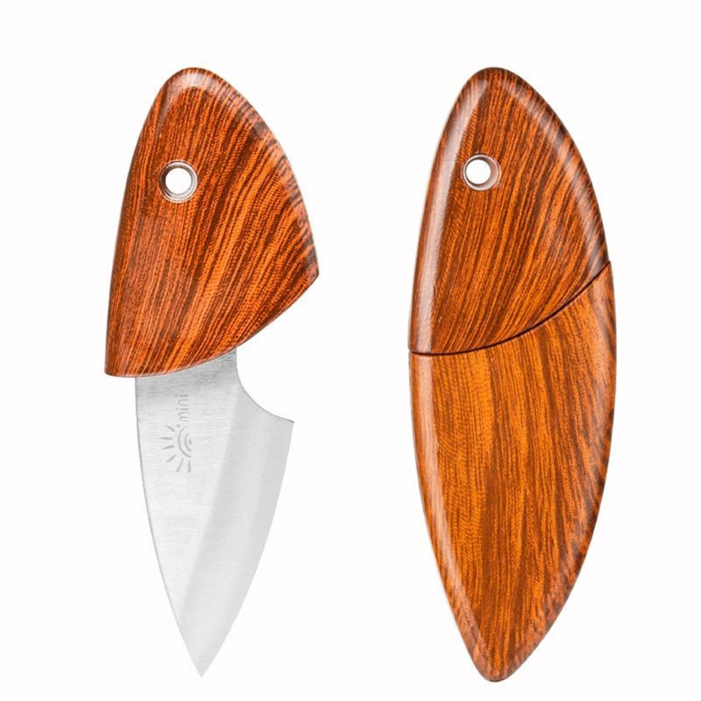 Knife with Sheath, Fixed Blade Fruit Knife Box Cutter, Kitchen Knife