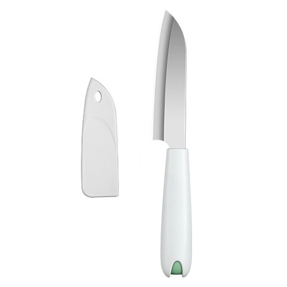 Fruit Knife with Sheath Cover Paring Knife with Stainless Steel Blade