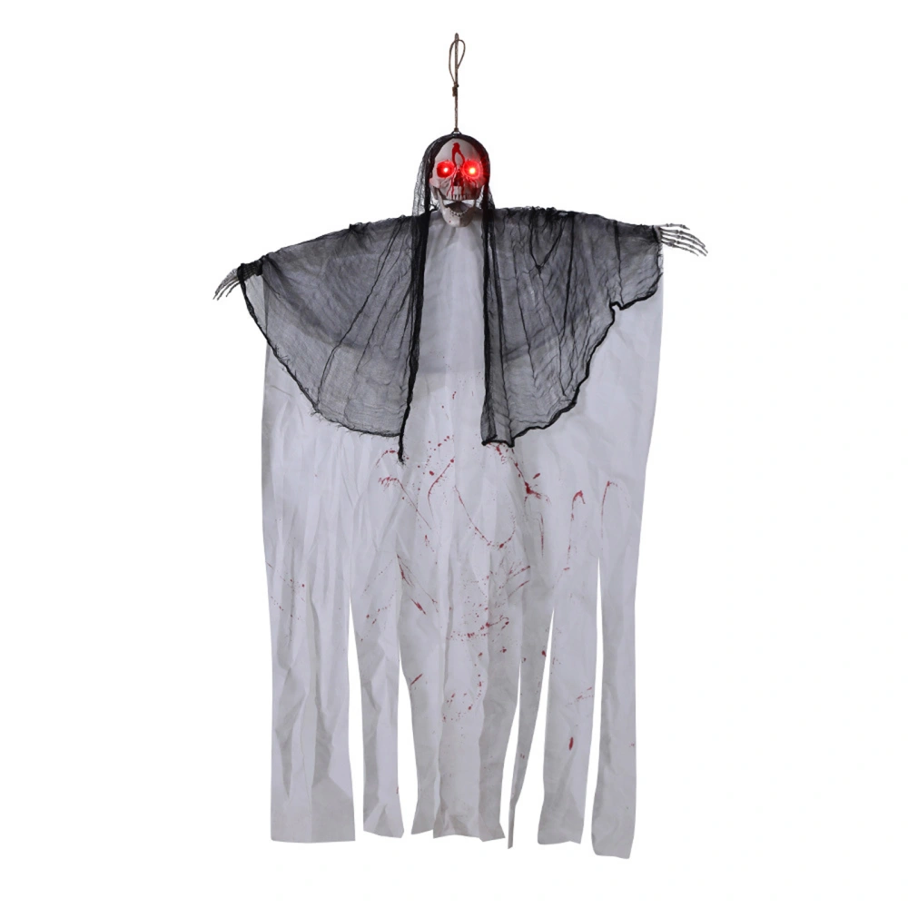 Electric Hanging Ghost, Light-up Halloween Party Haunted House Props