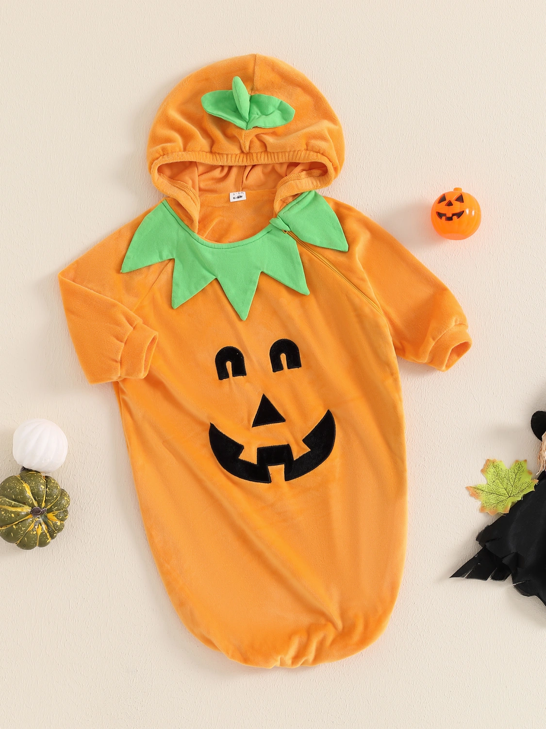Newborn Halloween Sleeping Bags Pumpkin Face Pattern Swaddle