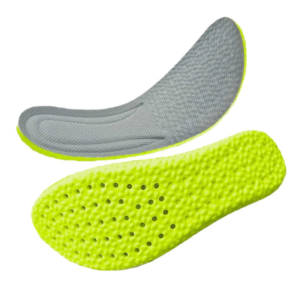 Sport Insole, Soft Elastic Heel Pain Relief Shoe Inserts Non-slip Pads