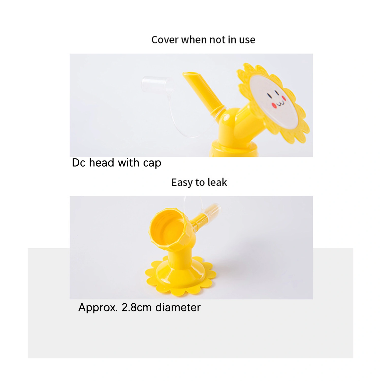 Watering Can Head, Double-Head Watering Can Sprinkler Head for Plants