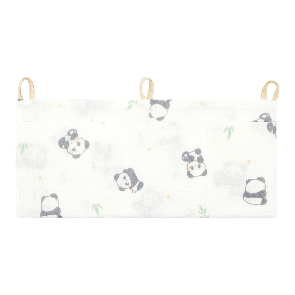 Baby Bedside Hanging Storage Bag Anima Print 2 Pockets Organizer