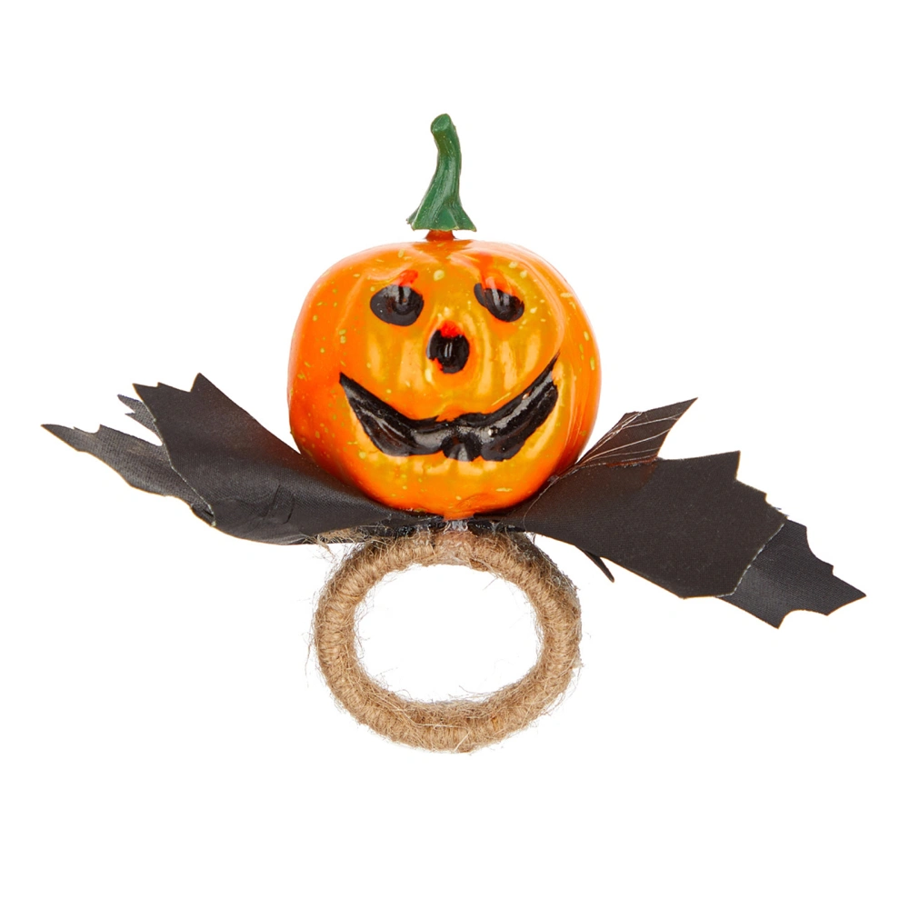 Halloween Napkin Rings Spooky Eyeball Pumpkin Napkin Holder Rings