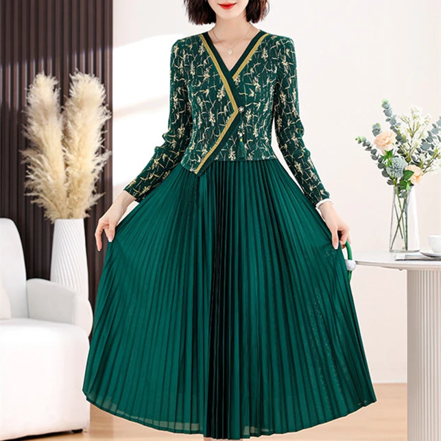 Women's Urban Style Printing Plus Size Dress