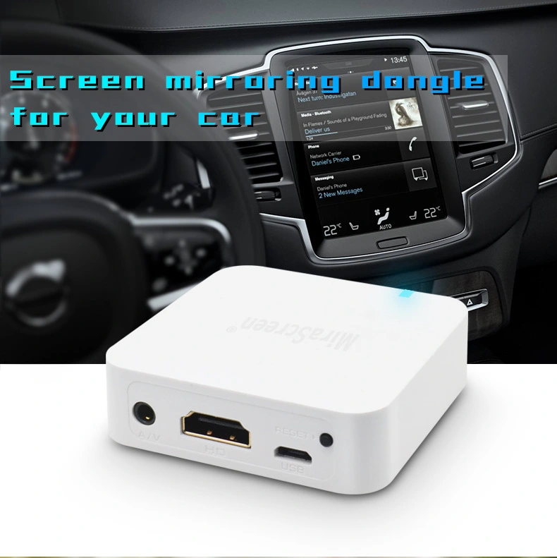 X7 Mobile Phone WiFi Player Car Screen Device AV HDMI Dual Interface Wireless Push Treasure Dongle