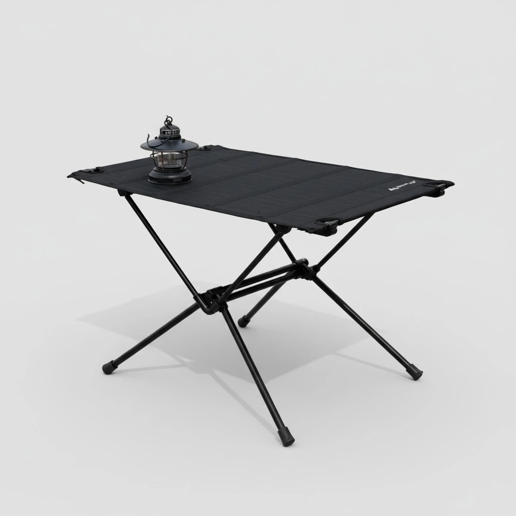 Camping Tent Portable Aluminum Alloy Stand Dining Table