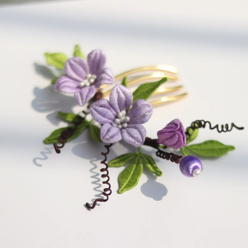 Flower-entangled Hair Accessories Morning Glory