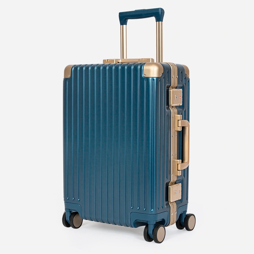 Universal Wheel Boarding Password Aluminum Frame Luggage