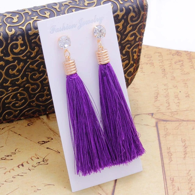 Women's Trendy Boho Long Fringe Earrings