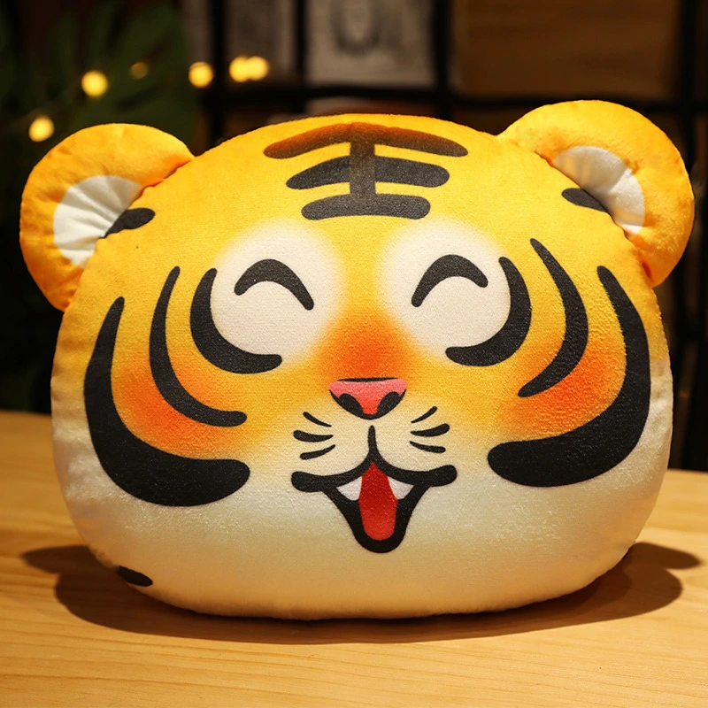 Year Of The Tiger Mascot Doll Zodiac Expression Doll